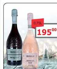 BRILLA Prosecco D.O.C. Rosé 11% 0,75l