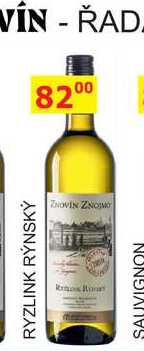 ZNOVÍN 0,75L RYZLINK RÝNSKÝ