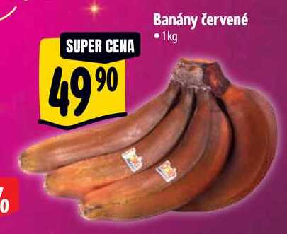 Banány červené, 1 kg