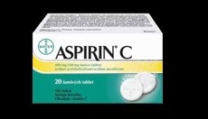 Aspirin C 400 mg/240 mg 20 šumivých tablet