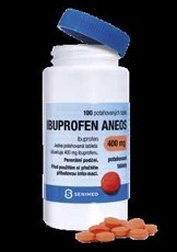 Ibuprofen Aneos 400 mg 100 potahovaných tablet