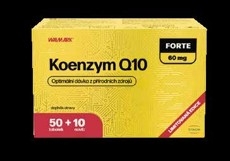 Walmark Koenzym Q10 FORTE 60 mg 50 + 10 tobolek NAVÍC