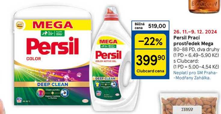 Persil Prací prostředek Mega, 80-88 PD, dva druhy