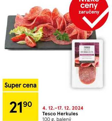 Tesco Herkules, 100 g. balený 