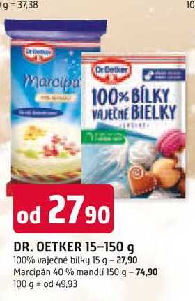 DR. OETKER 100% vaječné bilky 15 g