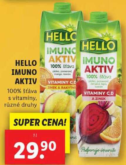 HELLO IMUNO AKTIV, 1 l