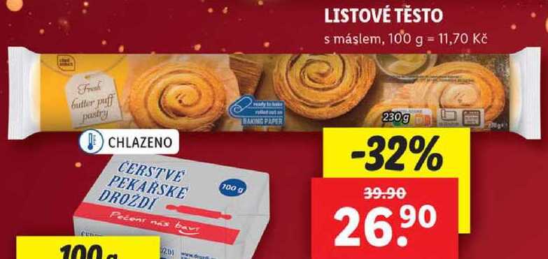 LISTOVÉ TĚSTO, 230 g