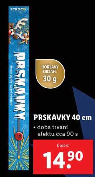 PRSKAVKY 40 cm 