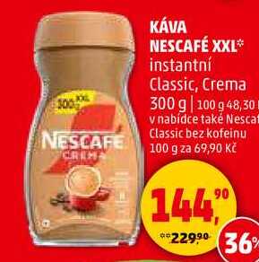 KÁVA NESCAFÉ XXL instantní Classic, 300 g