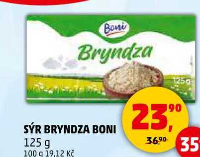 SÝR BRYNDZA BONI, 125 g 