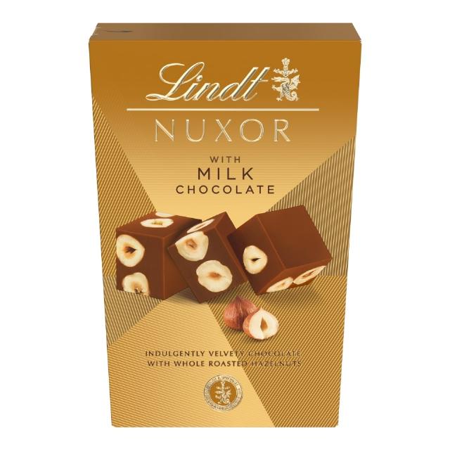Lindt Nuxor mléčná čokoláda s oříšky