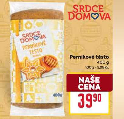 Perníkové těsto 400 g 