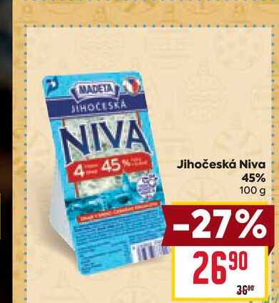 Jihočeská Niva 45% 100g