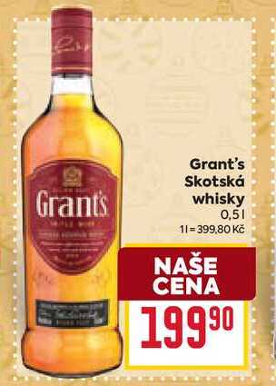 Grant's Skotská whisky 0,5l