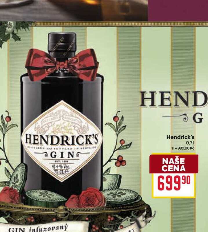 Hendrick's 0,7l