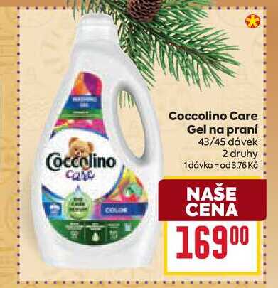 Coccolino Care Gel na praní 43/45 dávek