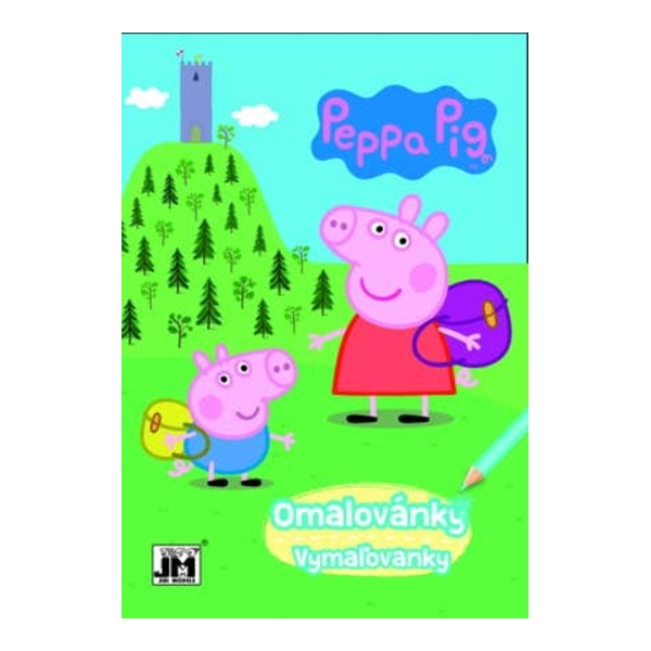 JIRI MODELS Omalovánky A5 Prasátko Peppa