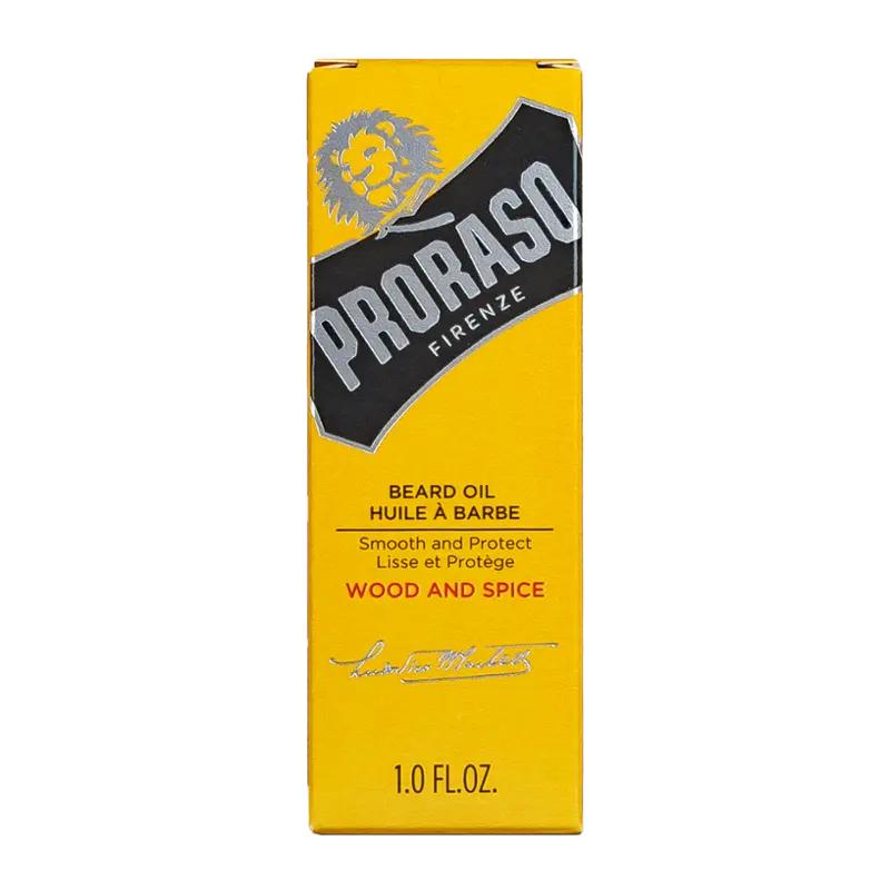 Proraso Olej na plnovous Wood & Spice, 30 ml