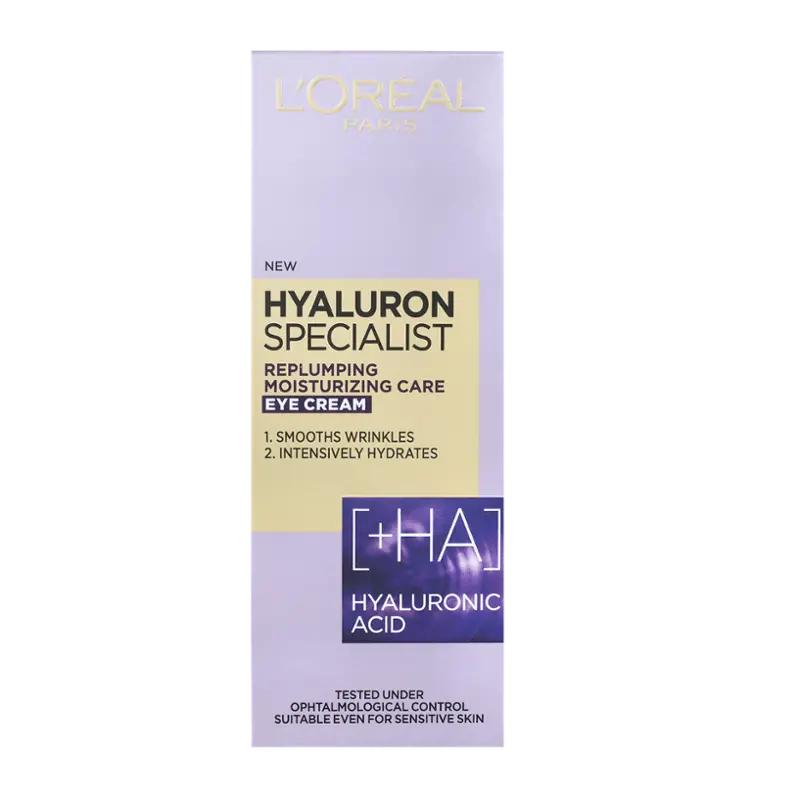 L'Oréal Oční krém Hyaluron Specialist, 15 ml