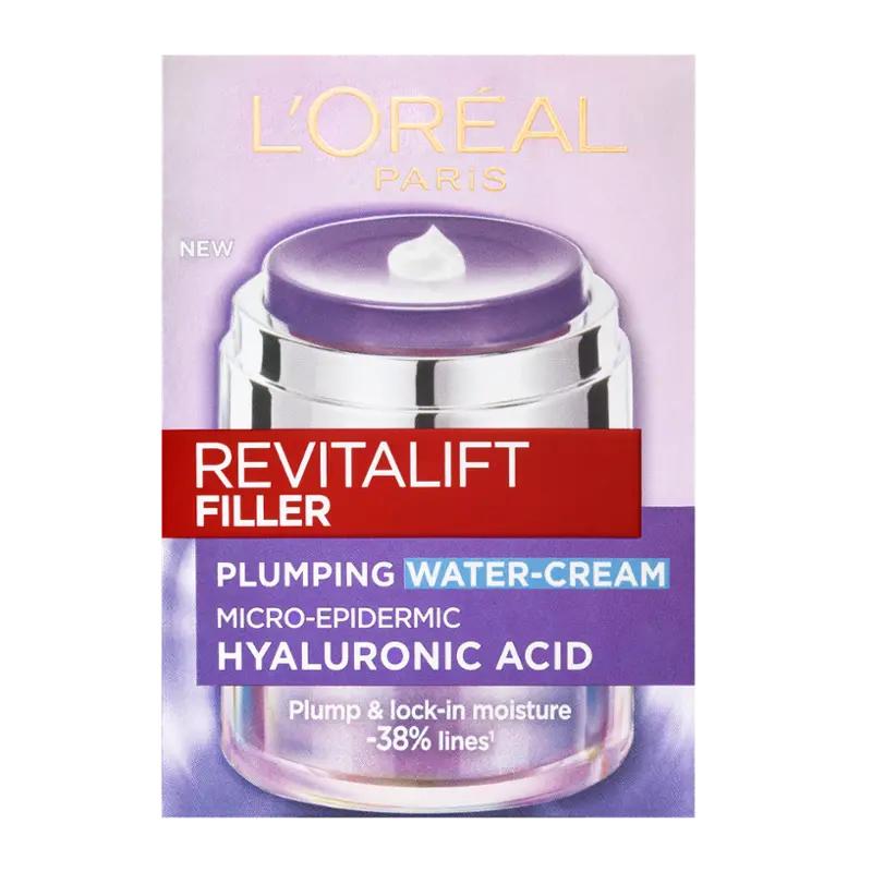 L'Oréal Pleťový krém Revitalift Filler Water-Cream, 50 ml