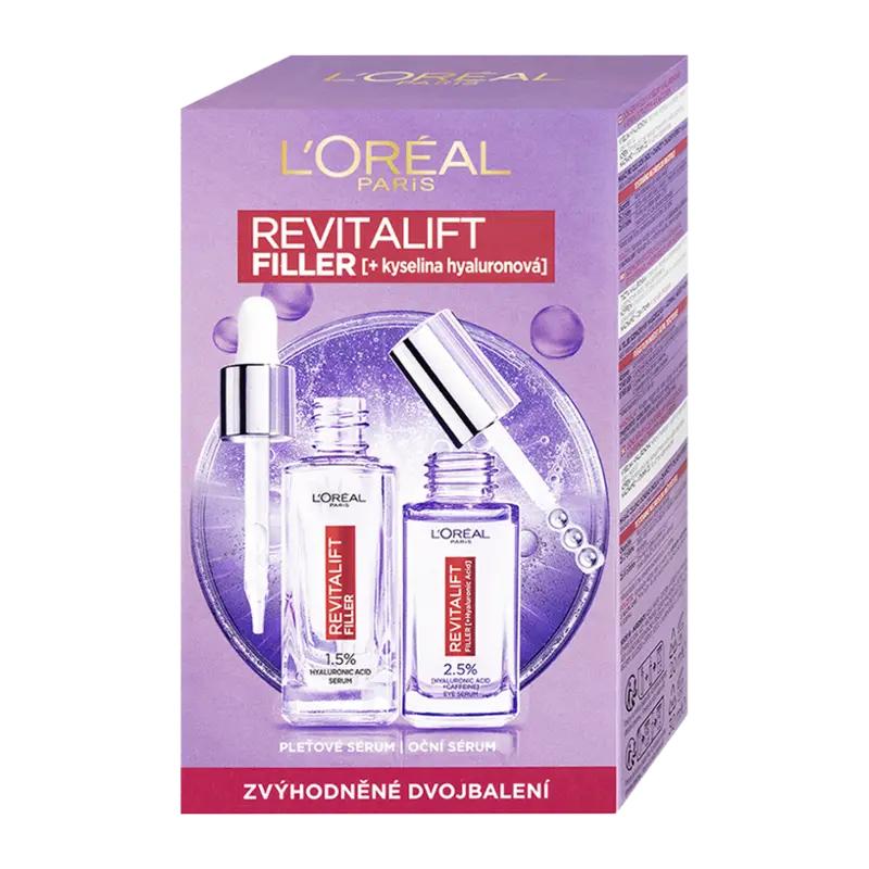 L'Oréal Pleťové a oční sérum proti vráskám Revitalift Filler [HA], 50 ml