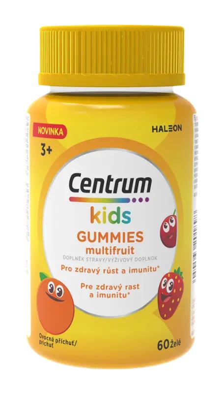 Centrum Kids Gummies multifruit, doplněk stravy, 60 ks