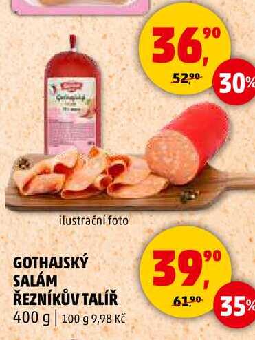 GOTHAJSKÝ SALÁM ŘEZNÍKŮV TALÍŘ, 400 g