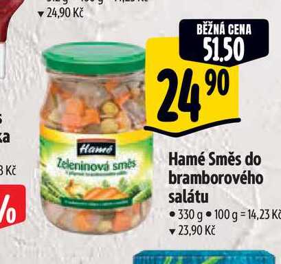  Hamé Směs do bramborového salátu 330 g 