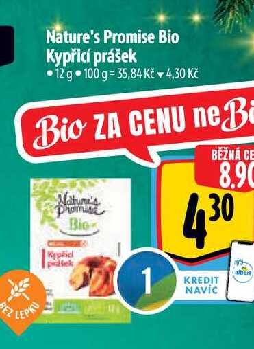   Nature's Promise Bio Kypřicí prášek 12 g 