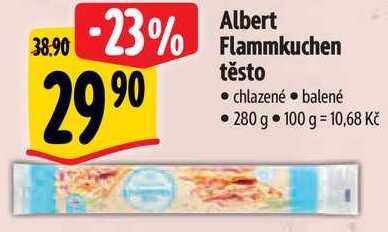 Albert Flammkuchen těsto, 280 g