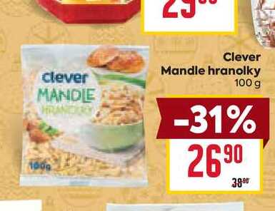 Clever Mandle hranolky 100g