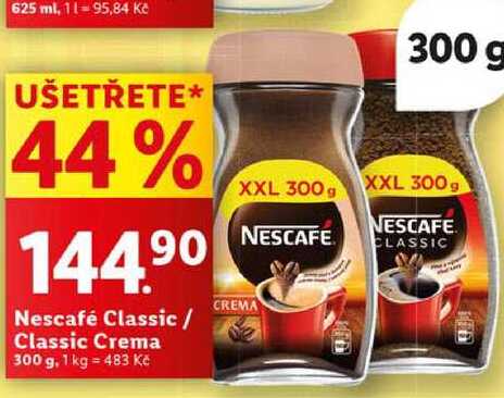 Nescafé Classic/Classic Crema, 300 g