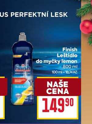 Finish Leštidlo do myčky lemon 800 ml