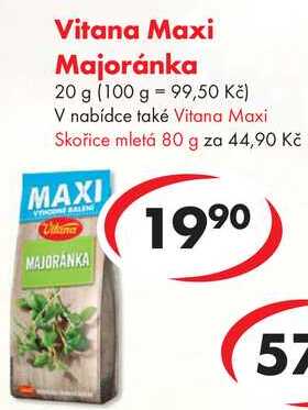 Vitana Maxi Majoránka, 20 g