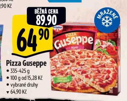   Pizza Guseppe •335-425 g 