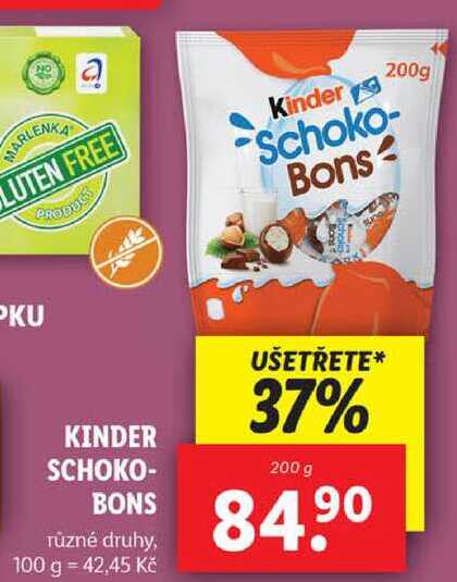 KINDER SCHOKO-BONS, 200 g