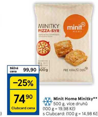 Minit Home Minitky, 500 g, více druhů