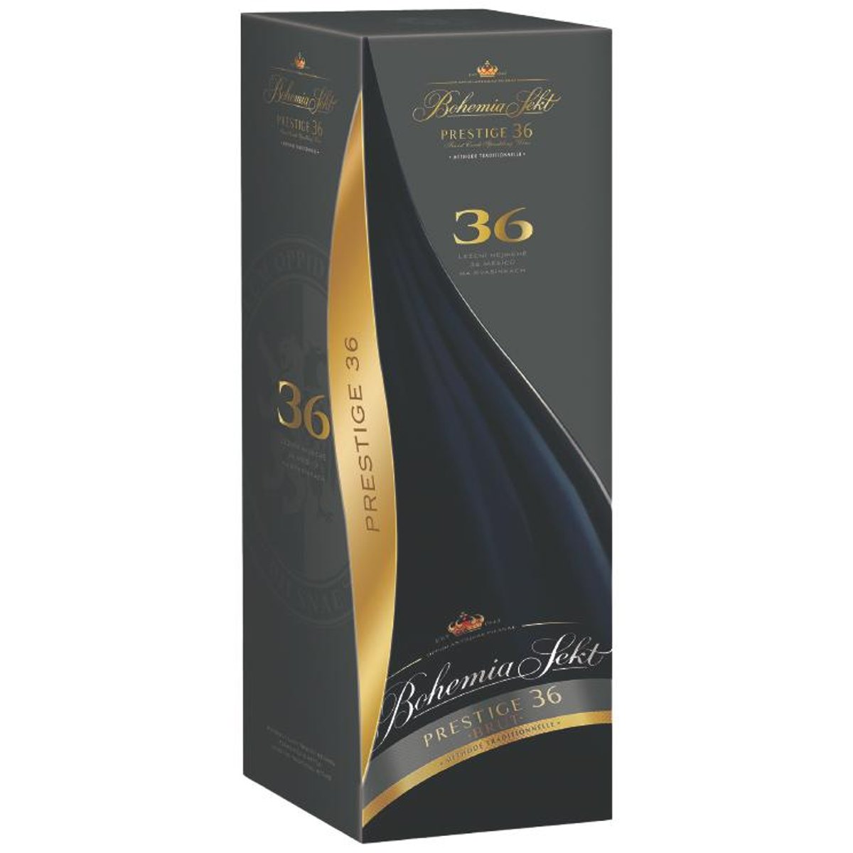 Bohemia Sekt Prestige 36 brut, dárkové balení