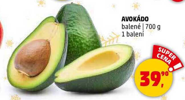 AVOKÁDO balené, 700 g, 1 balení 