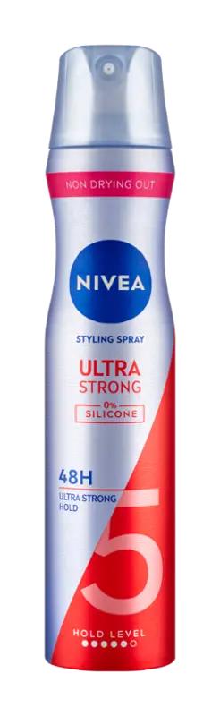 NIVEA Lak na vlasy Ultra strong, 250 ml