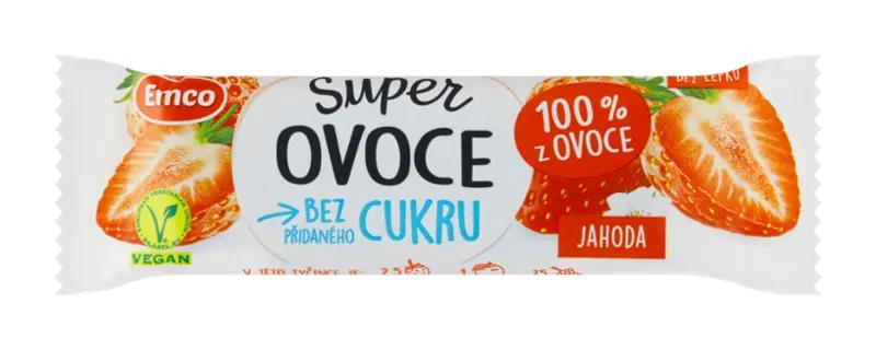 Emco Tyčinka Super Ovoce - jahoda, 30 g v akci