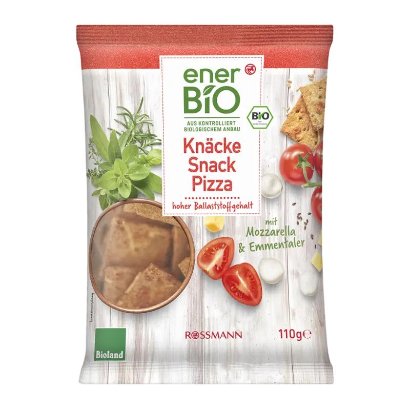 enerBiO BIO knäckebrot se sýrem a rajčaty, 110 g