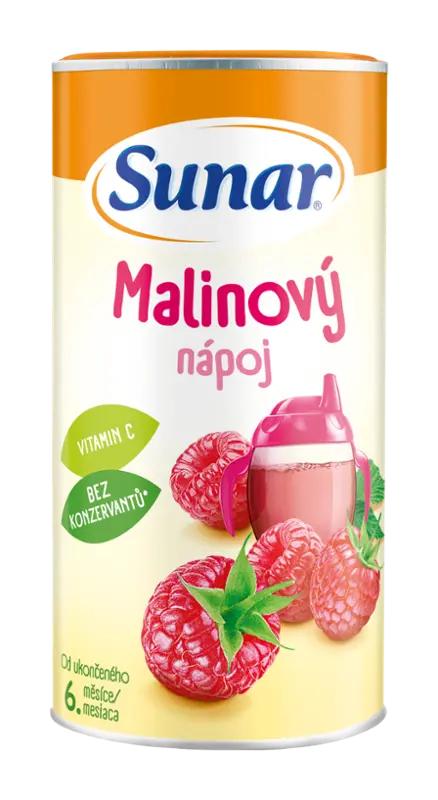 Sunar Rozpustný nápoj malinový, 200 g