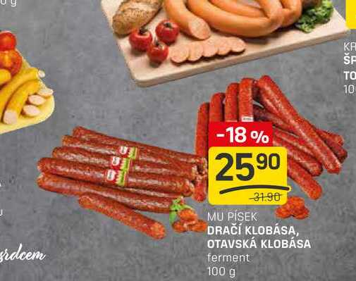 OTAVSKÁ KLOBÁSA ferment 100 g 