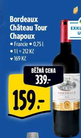 Bordeaux Château Tour Chapoux 0,75 l