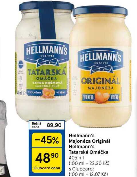 Hellmann's Majonéza, 405 ml 