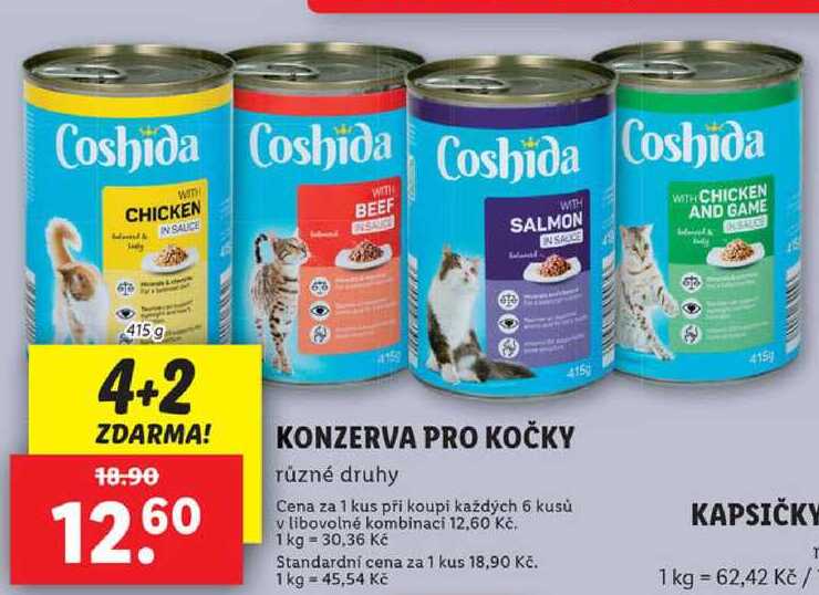 KONZERVA PRO KOČKY, 415 g