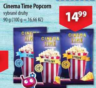 Cinema Time Popcorn, 90 g 