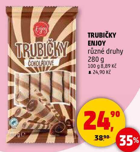 TRUBIČKY ENJOY různé druhy, 280 g 