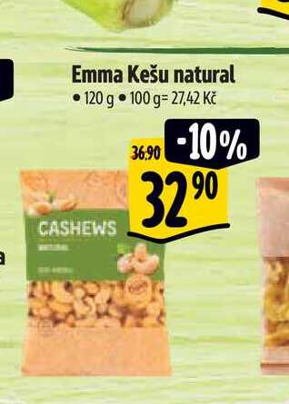 Emma Kešu natural 120 g 